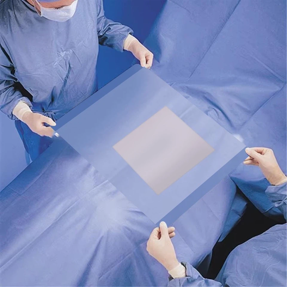 Adhesive Wound Dressing Incise Drape Film Dressing Without Iodine