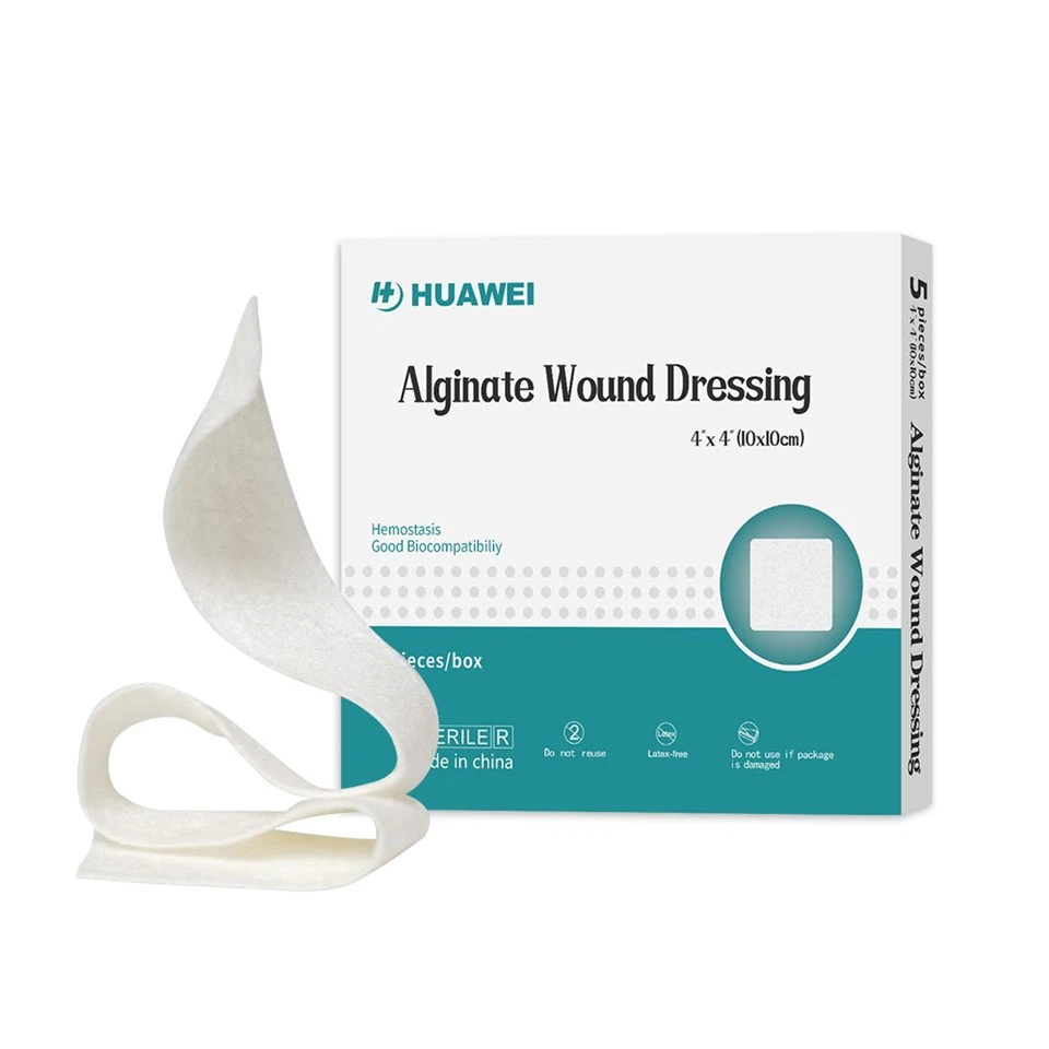 Highly Absorbent Calcium Alginate Wound Dressing Sterile Wound Pad
